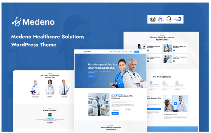 Medeno - Healthcare Solutions WordPress Theme