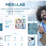 Medilab - Healthcare & Clinical Laboratory Elementor Template Kit