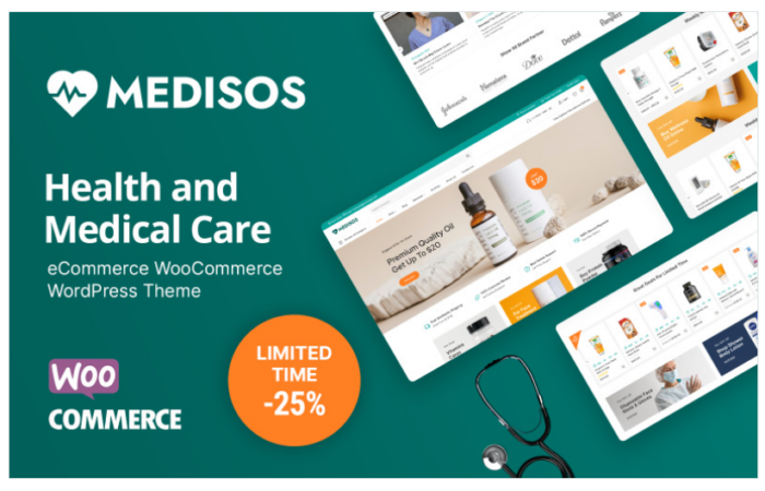 Medisos - Pharmacy and Drug and Medical WooCommerce Theme