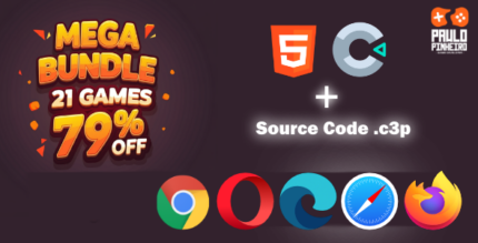 Mega Bundle – 21 HTML5 Games – (21 Games With all Source-Code)