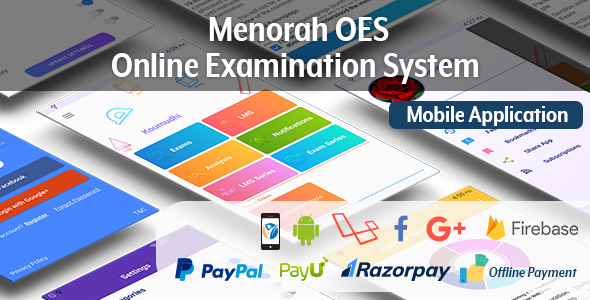 Menorah OES - Online Examination System Mobile App Menorah OES - Online Examination System Mobile App