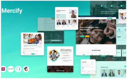 Mercify - Nonprofit, Charity, Donation and Fundraising WordPress Theme