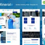 Minerale - Bottled Drinking Water Elementor Template Kit