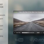 Modern HTML5 Responsive Youtube Playlist Player