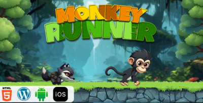 Monkey Runner - HTML5 Construct3 Game