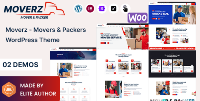 Moverz - Movers & Packers WordPress Theme