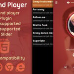 Music Player XML List jQuery Plugin