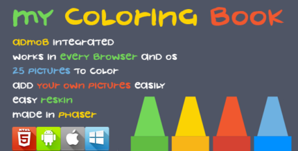 My Coloring Book - HTML5 Game - Phaser