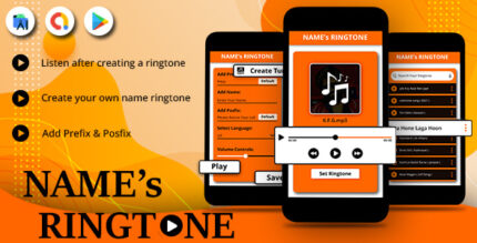 My Name Ringtone with Music - My Name Ringtone Maker - Call Name Ringtone - MyNameTone - Admob Ads