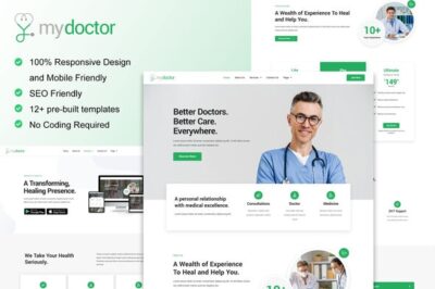 MyDoctor - Doctor On Demand Elementor Template Kit