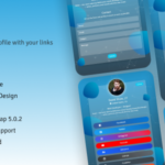 MyLinks - Creator's Profile w Contact Form Social Links Profile Page