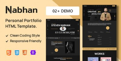 Nabhan - Personal Portfolio HTML Template