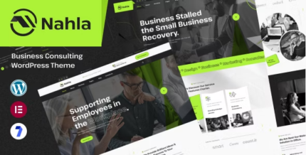 Nahla - Business Consulting WordPress Theme