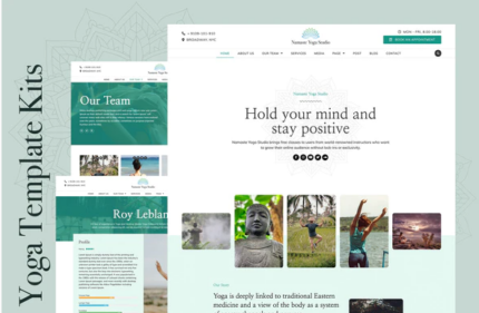 Namaste - Yoga & Fitness Elementor Template Kit