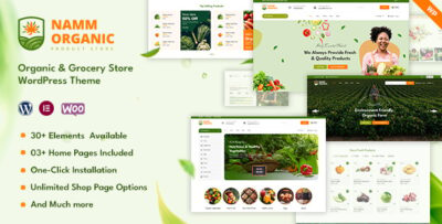 Namm - Grocery Shop WordPress Theme v1.0.6