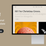 Naru - Tailwind Personal Portfolio Template