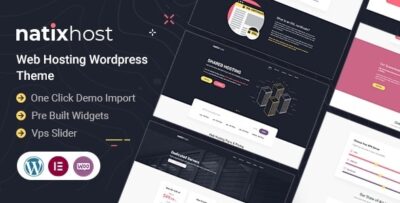 Natix Web Hosting WordPress Theme