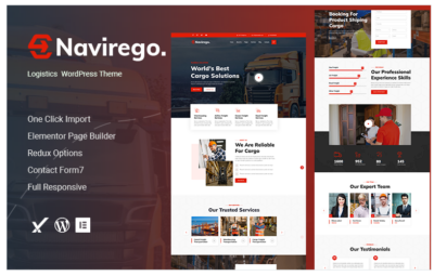 Navirego – Logistics WordPress Theme