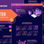 Netric - Proxy & VPN Services Elementor Template Kit