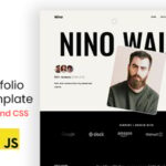 Nino - Tailwind CSS Personal Portfolio Template