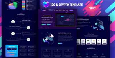 Nosar - ICO and Crypto Template