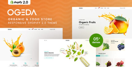 Ogeda - Organic & Food Store Shopify 2.0 Theme