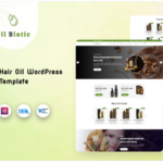 Oilbiotic - Hair Oil Wordpress Theme
