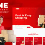 One Express - Logistics & Shipping Elementor Template Kit
