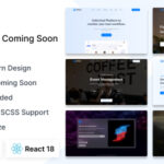 Opixo - React Landing & Coming Soon Template