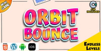 Orbit Bounce HTML5 Construct 3 Game