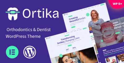 Ortika - Dentist & Orthodontics WordPress Theme