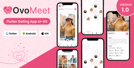 OvoMeet - Flutter Dating App UI Kit