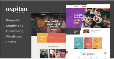 Oxpitan - Nonprofit Charity WordPress Theme