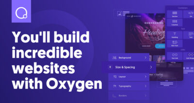 Oxygen - The Ultimate Visual Site Builder