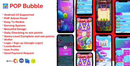 POP Bubble King - Bubble Shooter Game With Earning App