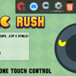 Pac Rush - HTML5 Game - Web, Mobile and FB Instant games(CAPX, C3p and HTML5)