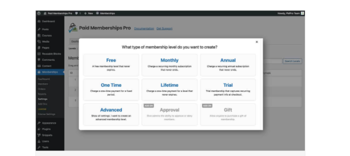 Paid Membership Pro WordPress Plugin with original license key Activation for lifetime