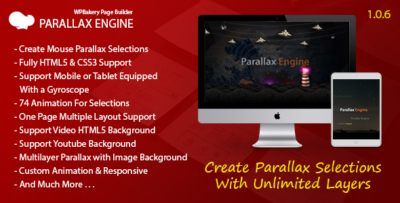 Parallax Engine - Addon For WPBakery Page Builder