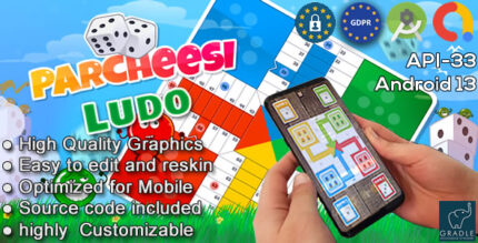 Parcheesi Ludo (Android studio + Admob + GDPR)