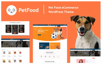 Pet Food WooCommerce WordPress Theme