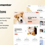 PetZone - Pet Care Services Elementor Template Kit