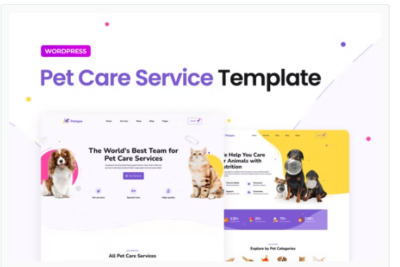 Petopia - Pet Care Service Elementor Template Kit