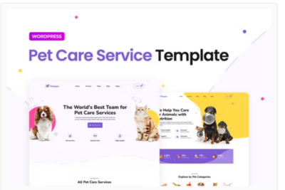 Petopia – Pet Care Service Elementor Template Kit