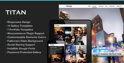 Photography WordPress Titan for Photography