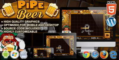 PipeBeer - HTML5 Classic Game