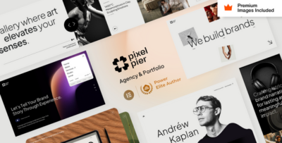 Pixelpiernyc - Creative Agency and Portolio WordPress Theme