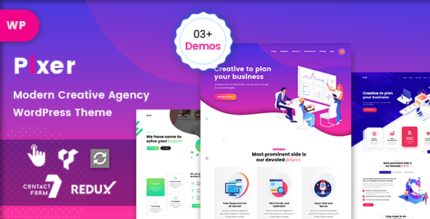 Pixer - Digital Agency WordPress Theme