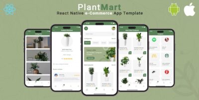 PlantMart React Native eCommerce App