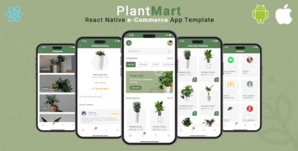 PlantMart React Native eCommerce App