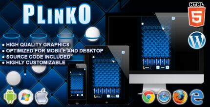 Plinko - HTML5 Casino Game